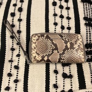 Michael Kors snakeskin wallet